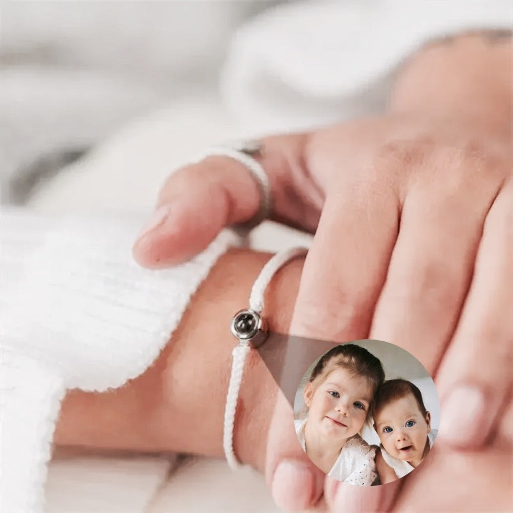 Personalized Circle Photo Bracelet