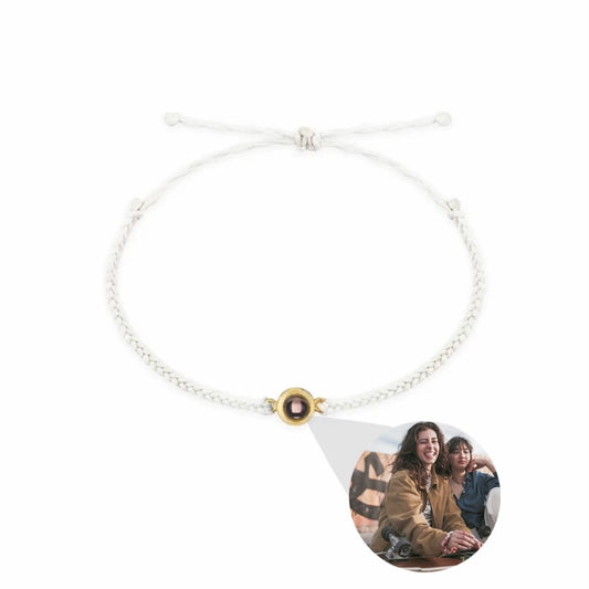 Personalized Circle Photo Bracelet