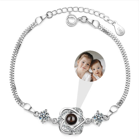 Personalized Chain Photo Bracelet