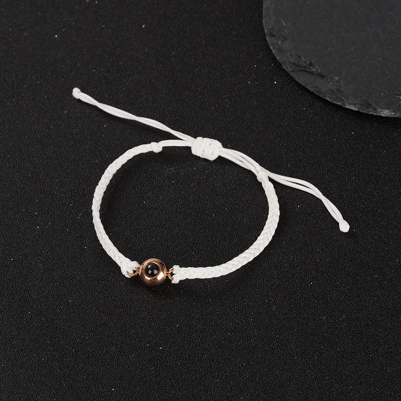 Personalized Circle Photo Bracelet